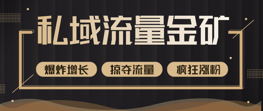 价值2200元私域流量的金矿，循环获取各大媒体精准流量，无限复制网红的精准流量！-比钱轻创