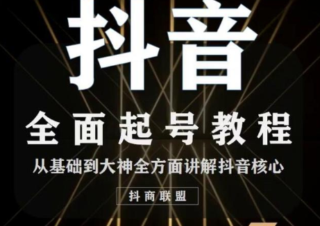 2020最新抖音课程：起号基础+账号类型定位+视频搬运发送处理-比钱轻创