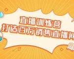 直播训练营：打造百万销售直播间 教会你如何直播带货，抓住直播大风口-比钱轻创