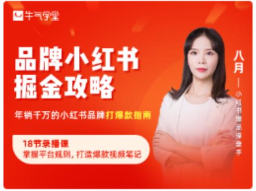 品牌小红书掘金攻略，年销千万的小红书品牌打爆款指南-比钱轻创
