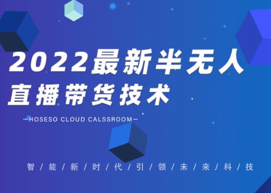 禾兴社·2022最新抖音半无人直播带货技术及卡直播广场玩法，价值699元-比钱轻创