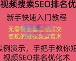 宋老师·短视频搜索SEO优化，教你10分钟创作一个短视频，三天排名上第一-比钱轻创