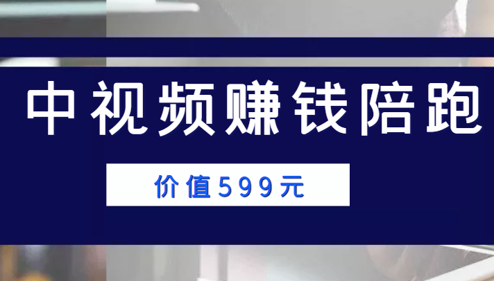 中视频赚钱陪跑，卖中视频账户赚钱收益陪跑项目（价值599元）-比钱轻创