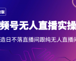 2022年视频号无人直播实操课，打造日不落直播间跟纯无人直播间-比钱轻创
