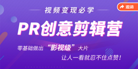 抖音赚钱必学的PR创意剪辑：零基础做出“影视级”大片，让人一看就忍不住为你点赞！-比钱轻创