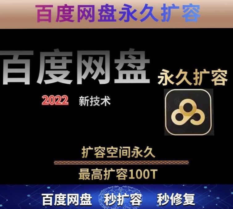百度网盘无限扩容技术，外面卖399的，无论自己用还是用做引流都可以-比钱轻创