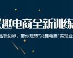 兴趣电商全新训练营：打破品销边界，带你玩转“兴趣电商“实现业务增长-比钱轻创