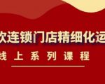 《茶饮连锁门店精细化运营》线上系列课程，茶饮门店经营必备课程（价值458元）-比钱轻创