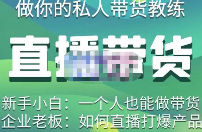 硬核传媒·直播带货（私人教练），实操实战教学，通俗易懂，学完后新手小白一个人也能做带货-比钱轻创