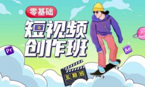 价值999【王威】零基础商业短视频创作班第5期视频课程-比钱轻创