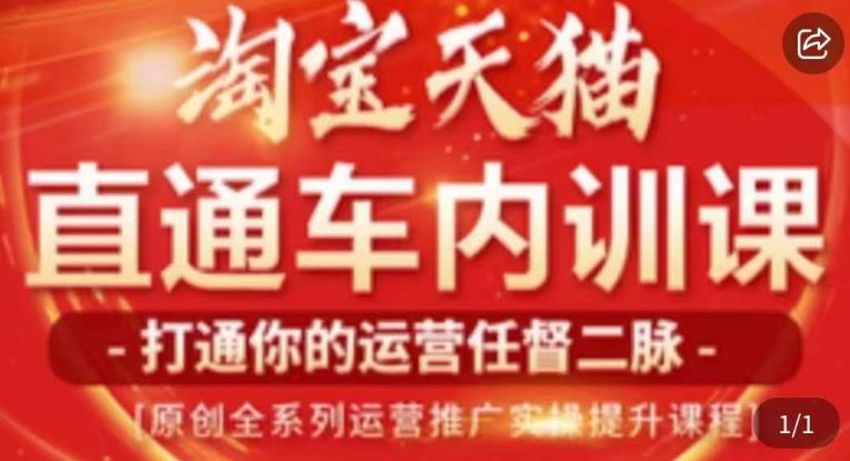 天问电商·2023淘宝天猫直通车内训课，零基础学起直通车运营实操课程-比钱轻创