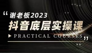 蟹老板·2023抖音底层实操课,打造短视频的底层认知-比钱轻创