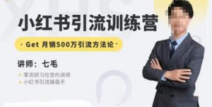 零克·小红书引流训练营第五期,小红书矩阵引流到vX的方法论-比钱轻创