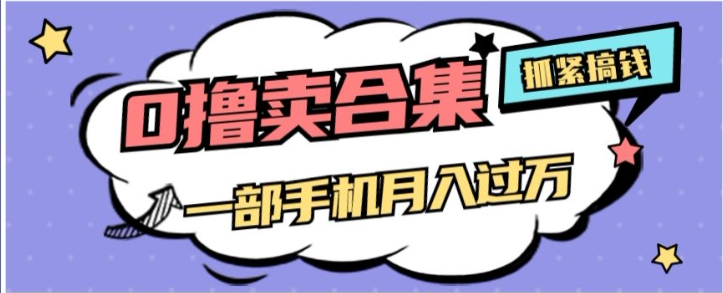 0撸项目月入过万，售卖全套ai工具合集，一单29.9元，一部手机即可【揭秘】-比钱轻创