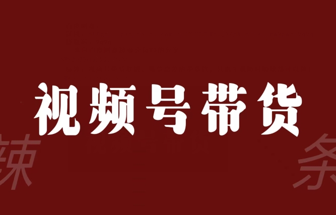 视频号带货联盟，赚信息差的带货钱，只需手机随时随地都可以做！-比钱轻创