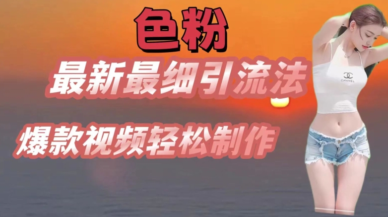 se粉最新最细引流法，七天螺旋起号法，爆款视频轻松制作【揭秘】-比钱轻创