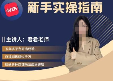 君君-小红书电商从入门到精通，新手实操指南-比钱轻创