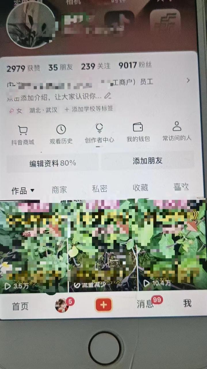 最新抖音暴力起万粉技术，一天涨万粉，发三四个作品涨近万粉-比钱轻创