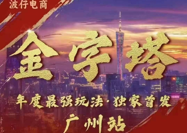 波仔电商·线下课ppt-10月30号，金字塔玩法 3天极速起量，88页ppt，3天起量!-比钱轻创