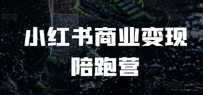 小红书商业变现陪跑营，小红书电商教程-比钱轻创