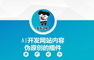AI开发网站内容伪原创的插件，从零开始手把手教学-比钱轻创