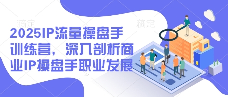 2025IP流量操盘手训练营，深入剖析商业IP操盘手职业发展（更新）-比钱轻创