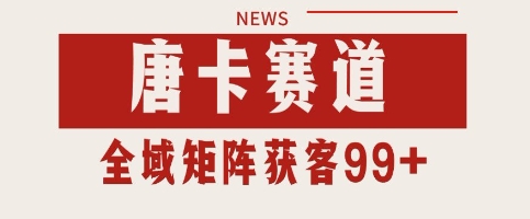唐卡赛道私域引流获客 自热矩阵SOP日引流99+精准客资【揭秘】-比钱轻创