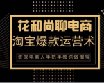 花和尚·天猫淘宝爆款运营实操技术，手把手教你月销万件的爆款打造技巧-比钱轻创