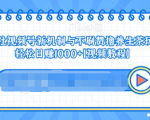 视频号新机制与不刷赞撸养生茶玩法，轻松日赚1000+-比钱轻创