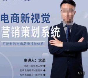 大圣·电商新视觉营销策划系统,可复制的电商品牌视觉识别系统-比钱轻创