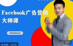 跨境b哥·2023Facebook广告营销大师课，挖掘广告商机，寻找精准客户-比钱轻创