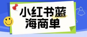 价值2980的小红书商单项目暴力起号玩法，一单收益200-300（可批量放大）-比钱轻创