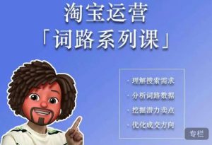 照顾酱·词路篇，手把手带你理解关键词背后的需求，想要做好淘宝，就必须理解词路-比钱轻创