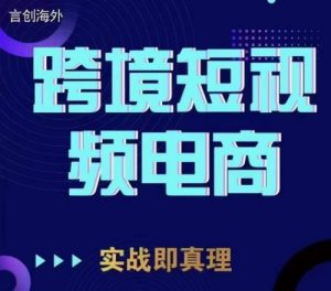 钧哥TikTok短视频底层实操，言创海外跨境短视频，实战即真理-比钱轻创