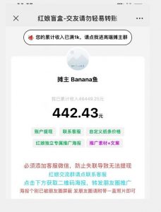盲盒交友5.0，男粉变现实操项目，亲测变现效果极好【揭秘】-比钱轻创