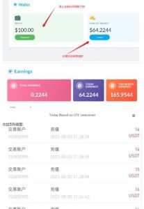 外面收费几千上万的visionstube愿景管撸美金项目，单日收益30-50美金+工作室可批量多开搞-比钱轻创