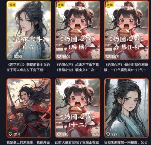 外面卖399元mj软件ai绘图项目，含剪辑，特效，文案，账号运营等-比钱轻创