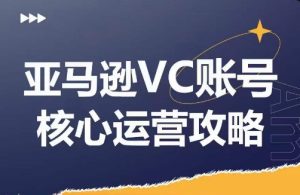 亚马逊VC账号核心玩法解析，实战经验拆解产品模块运营技巧，提升店铺GMV，有效提升运营利润-比钱轻创