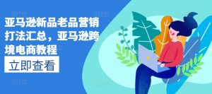 亚马逊新品老品营销打法汇总，亚马逊跨境电商教程-比钱轻创