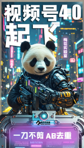 梅花实验窒微信视频号连怼玩法技巧起飞4.0一键AB破解版【揭秘】-比钱轻创