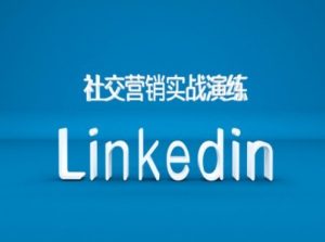 社交营销实战演练之Linkedin营销课程,B2B跨境外贸的新出路-比钱轻创