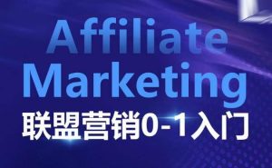 ​​​​​​Affiliate Marketing联盟营销0-1入门，联盟营销基本逻辑 联盟平台逻辑及联盟客逻辑全面详解-比钱轻创