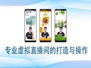 个人虚拟直播间的搭建与操作，专业虚拟直播间的打造与操作-比钱轻创