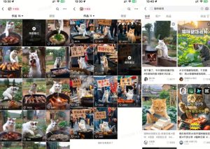 最近很火的爆款猫咪做饭视频拆解，小白一周涨粉2万，单条10万+播放(附保姆级教程)-比钱轻创