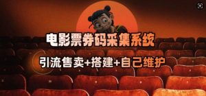 电影票券码采集系统_从商户放单转型做抢单达人-比钱轻创