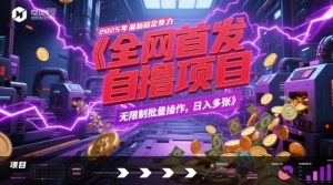 全网首发，2025年最新稳定暴力全自动自撸项目，无限制批量操作，日入多张【揭秘】-比钱轻创