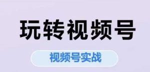 玩转视频号，视频号实战系列课-比钱轻创