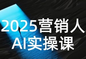 2025营销人Al实操课，AI营销抢跑实战，从Prompt到方案，效率碾压同行-比钱轻创